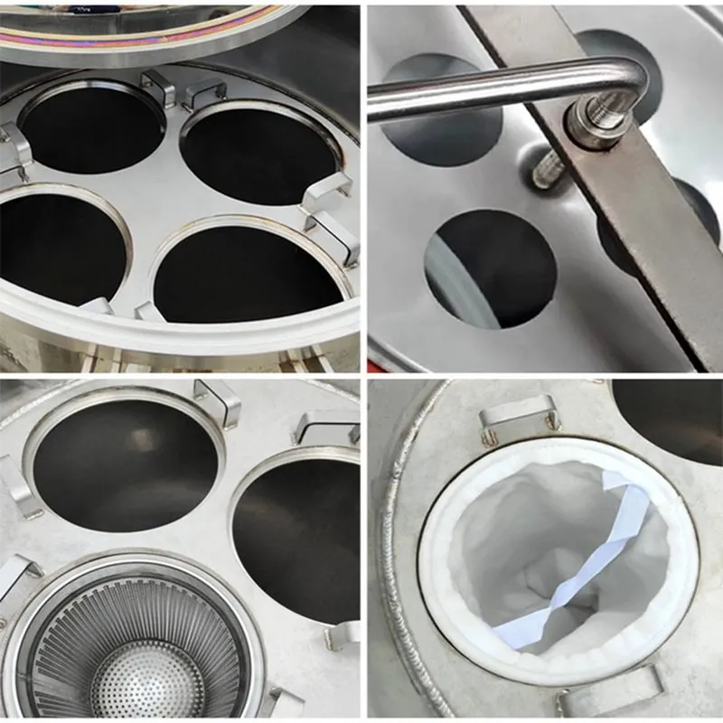 stainless steel bag filter housing